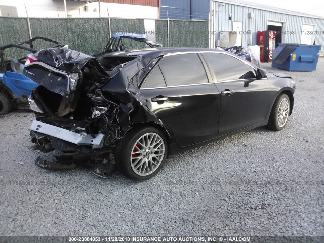 4T1BK1FK6FU561222 - 2015 TOYOTA CAMRY XSE/XLE Qara foto 4