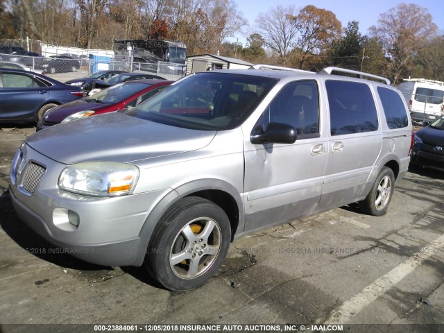 1GMDV33L66D245442 - 2006 PONTIAC MONTANA SV6 SILVER photo 2