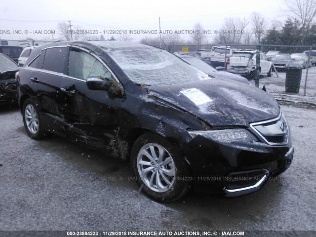 5J8TB4H53GL010563 - 2016 ACURA RDX TECHNOLOGY BLACK photo 1