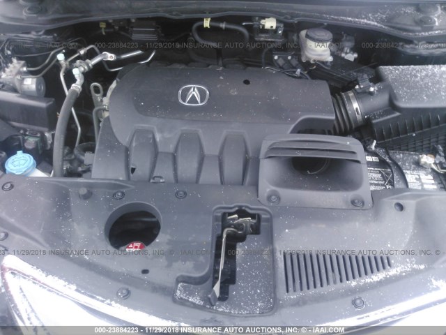 5J8TB4H53GL010563 - 2016 ACURA RDX TECHNOLOGY BLACK photo 10