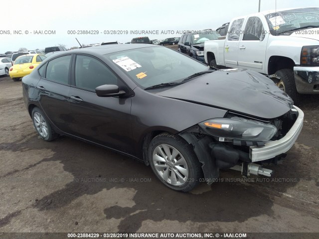 1C3CDFBB3ED770247 - 2014 DODGE DART SXT BLACK photo 1