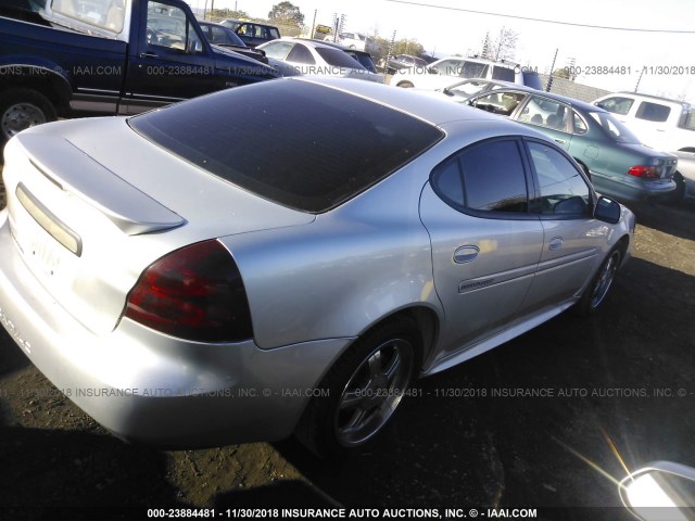 2G2WP522X51267471 - 2005 PONTIAC GRAND PRIX SILVER photo 4