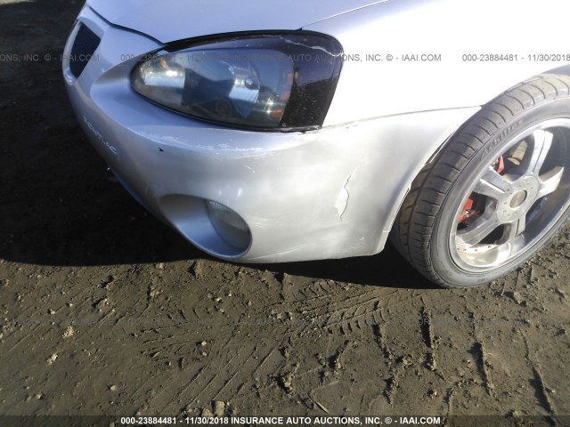 2G2WP522X51267471 - 2005 PONTIAC GRAND PRIX SILVER photo 6