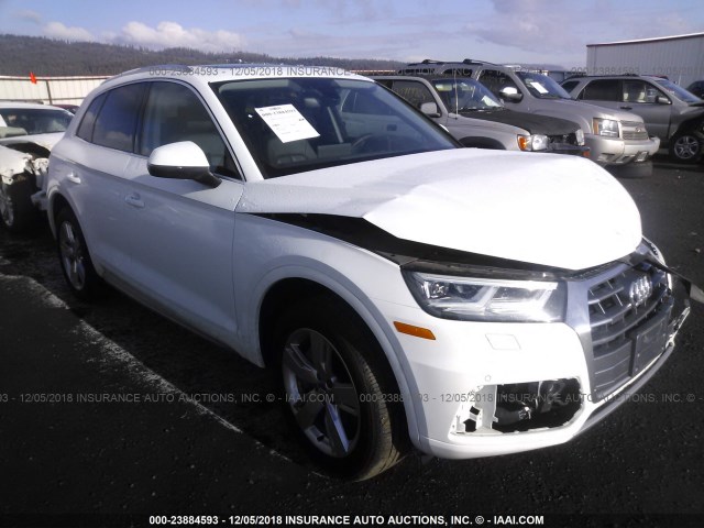 WA1BNAFY0J2019760 - 2018 AUDI Q5 PREMIUM PLUS WHITE photo 1