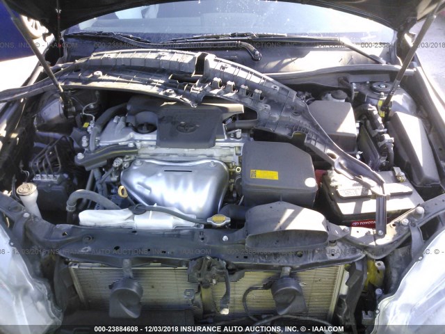 4T1BF1FK4FU052170 - 2015 TOYOTA CAMRY LE/XLE/SE/XSE BLACK photo 10