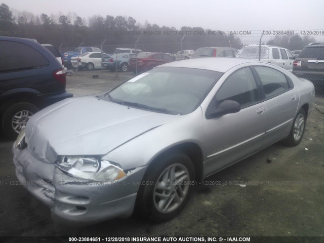 2B3HD46R21H669874 - 2001 DODGE INTREPID SE SILVER photo 2