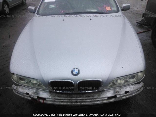 WBADT43401GF59510 - 2001 BMW 525 I AUTOMATIC SILVER photo 10