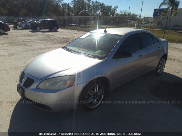 1G2ZH57N284124651 - 2008 PONTIAC G6 GT GRAY photo 2