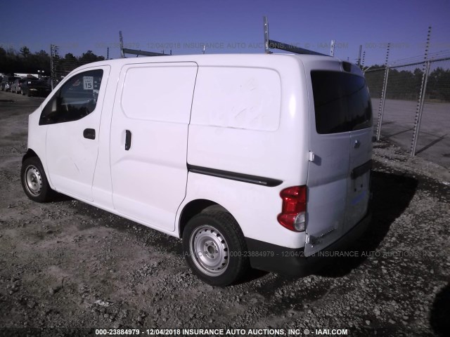 3N63M0YN6FK710505 - 2015 CHEVROLET CITY EXPRESS LS WHITE photo 3