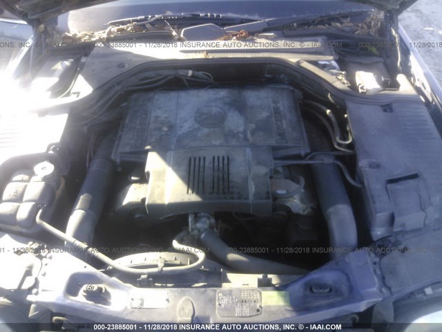 WDB1400421A305396 - 2001 MERCEDES-BENZ 4 DOOR  BLUE photo 10