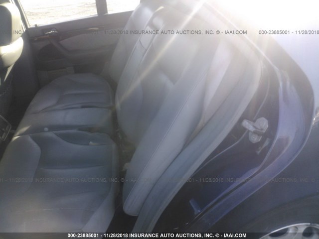 WDB1400421A305396 - 2001 MERCEDES-BENZ 4 DOOR  BLUE photo 8