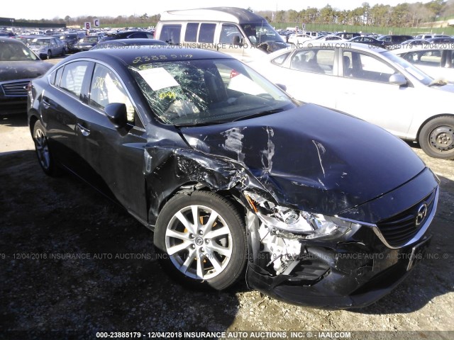 JM1GJ1U51G1415758 - 2016 MAZDA 6 SPORT BLUE photo 1