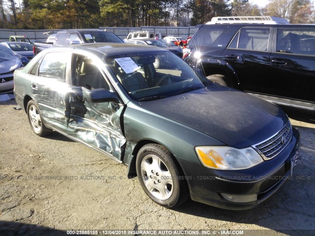 4T1BF28B13U311650 - 2003 TOYOTA AVALON XL/XLS GREEN photo 1