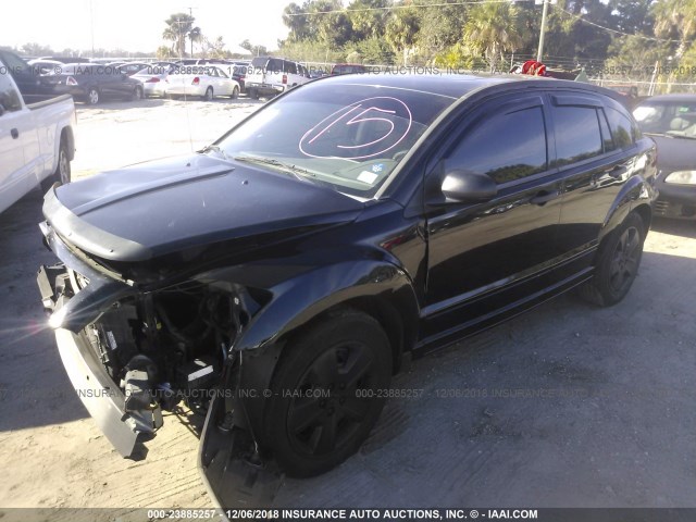 1B3HB48B67D560782 - 2007 DODGE CALIBER SXT BLACK photo 2