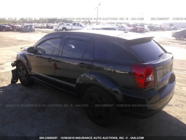 1B3HB48B67D560782 - 2007 DODGE CALIBER SXT BLACK photo 3