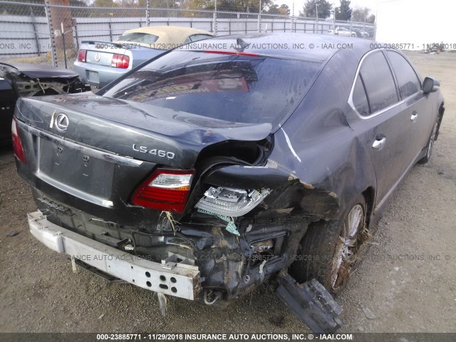 JTHBL5EF7B5106699 - 2011 LEXUS LS 460 BLACK photo 4