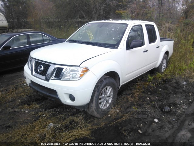 1N6AD0ER2GN748078 - 2016 NISSAN FRONTIER S/SV/SL/PRO-4X WHITE photo 2