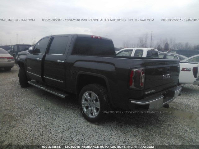 3GTU2NEC2GG221584 - 2016 GMC SIERRA K1500 SLT BLACK photo 3