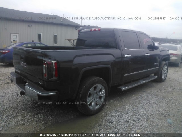 3GTU2NEC2GG221584 - 2016 GMC SIERRA K1500 SLT BLACK photo 4