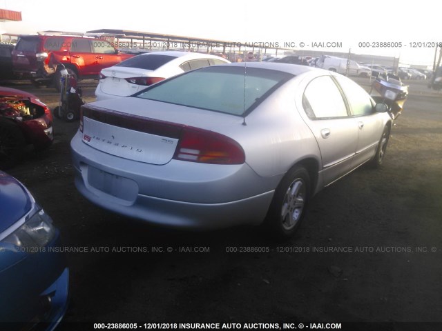 2B3HD56M04H624558 - 2004 DODGE INTREPID ES/SXT ვერცხლისფერი ფოტო 4