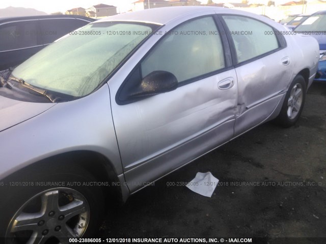 2B3HD56M04H624558 - 2004 DODGE INTREPID ES/SXT ვერცხლისფერი ფოტო 6
