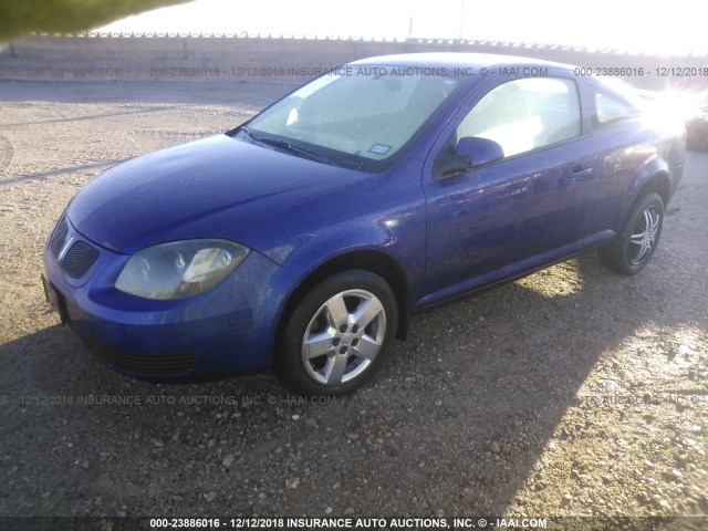 1G2AL15F777169744 - 2007 PONTIAC G5 BLUE photo 2