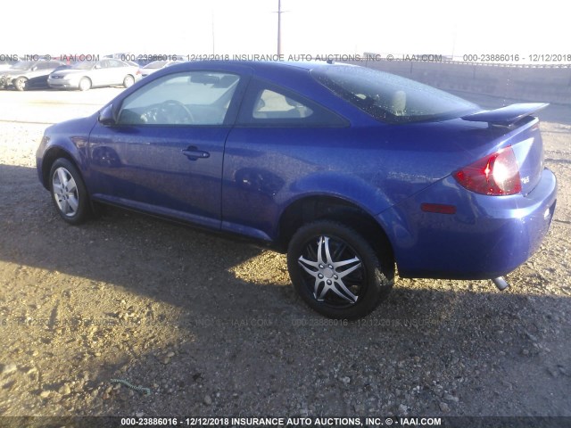 1G2AL15F777169744 - 2007 PONTIAC G5 BLUE photo 3