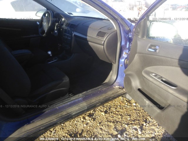 1G2AL15F777169744 - 2007 PONTIAC G5 BLUE photo 5