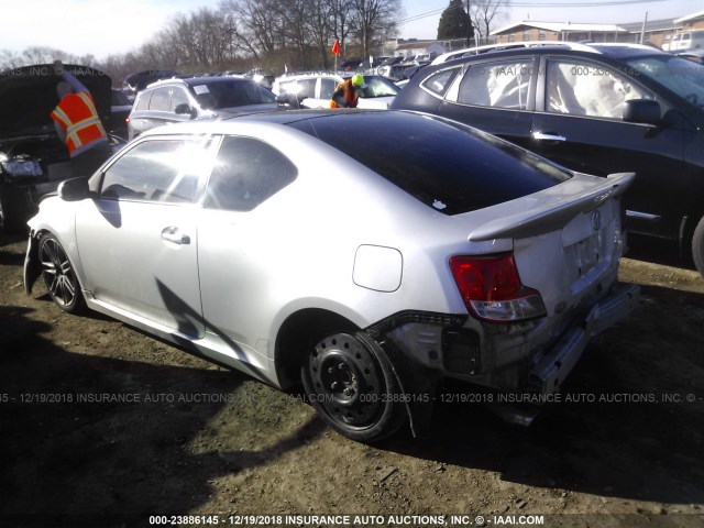 JTKJF5C71C3024294 - 2012 TOYOTA SCION TC ვერცხლისფერი ფოტო 3