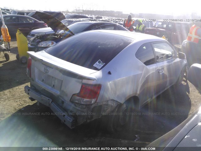 JTKJF5C71C3024294 - 2012 TOYOTA SCION TC ვერცხლისფერი ფოტო 4
