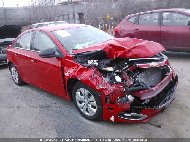 1G1PC5SH3G7222550 - 2016 CHEVROLET CRUZE LIMITED LS RED photo 1