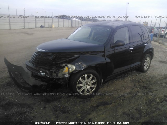 3A4FY58B27T581921 - 2007 CHRYSLER PT CRUISER TOURING BLACK photo 2