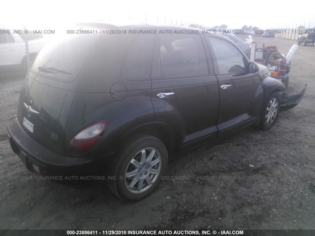 3A4FY58B27T581921 - 2007 CHRYSLER PT CRUISER TOURING BLACK photo 4