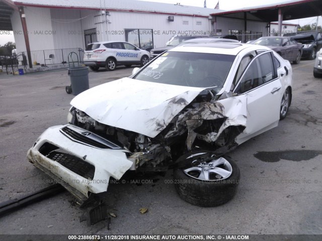 JH4CU2F62CC010250 - 2012 ACURA TSX TECH WHITE photo 6