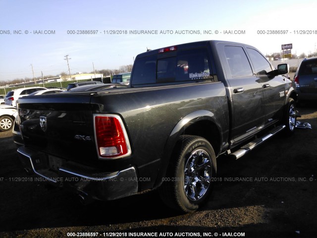 1C6RR7NT1FS738323 - 2015 RAM 1500 LARAMIE BLACK photo 4