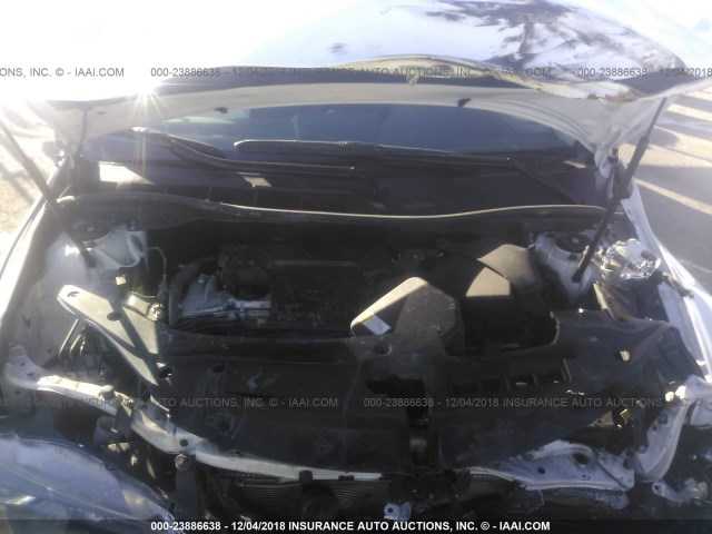 4T1BF1FK6FU095084 - 2015 TOYOTA CAMRY LE/XLE/SE/XSE WHITE photo 10