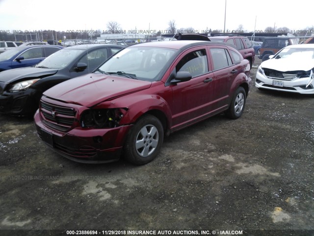 1B3HB28BX8D739333 - 2008 DODGE CALIBER RED photo 6