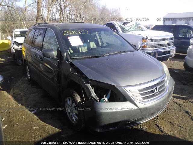 5FNRL38648B409768 - 2008 HONDA ODYSSEY EXL GRAY photo 1