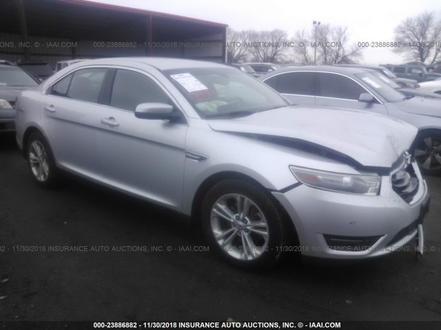 1FAHP2H87DG184506 - 2013 FORD TAURUS SEL SILVER photo 1