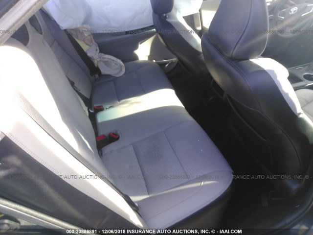 4T1BF1FKXGU252682 - 2016 TOYOTA CAMRY LE/XLE/SE/XSE BLACK photo 8