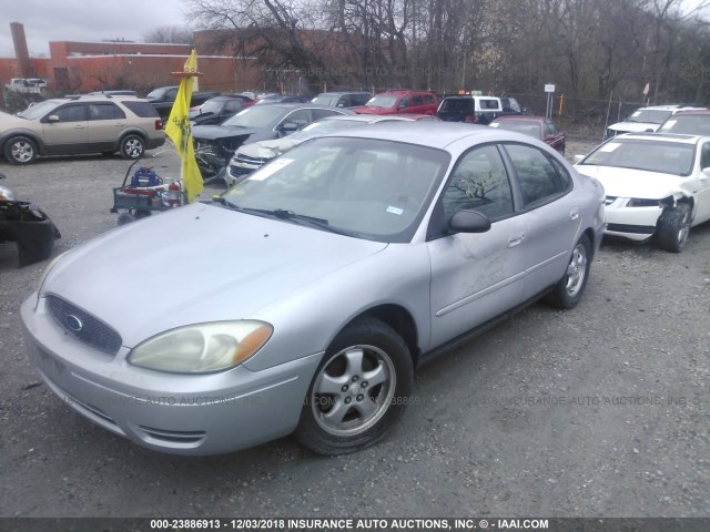 1FAFP55UX4A171410 - 2004 FORD TAURUS SES SILVER photo 2