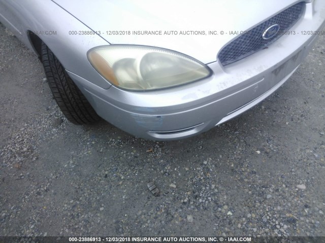 1FAFP55UX4A171410 - 2004 FORD TAURUS SES SILVER photo 6