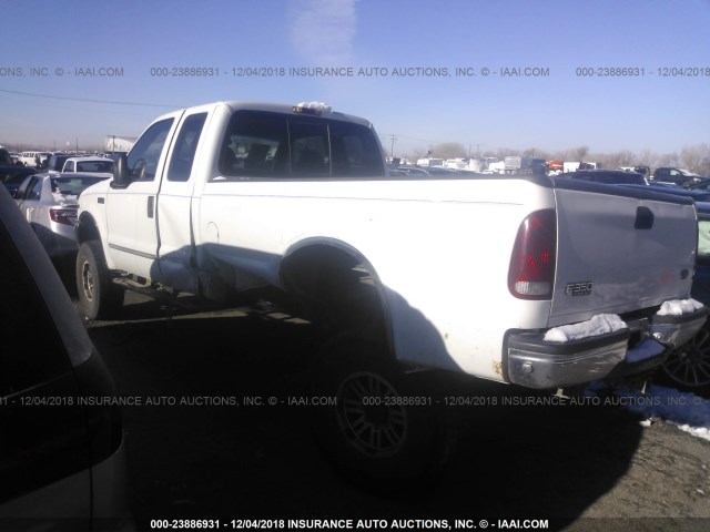 1FTSX31S6YED02915 - 2000 FORD F350 SRW SUPER DUTY WHITE photo 3