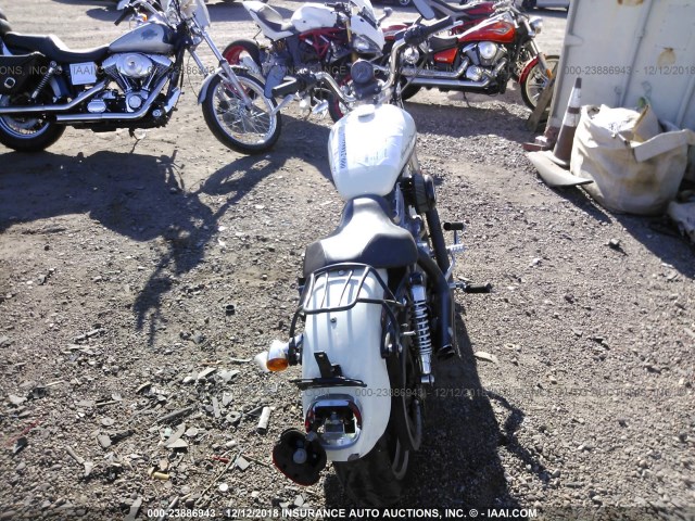 1HD4CR214DC410743 - 2013 HARLEY-DAVIDSON XL883 SUPERLOW WHITE photo 6