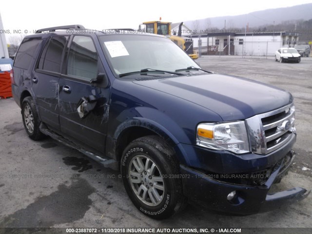 1FMJU1J51BEF37390 - 2011 FORD EXPEDITION XLT/KING RANCH BLUE photo 1