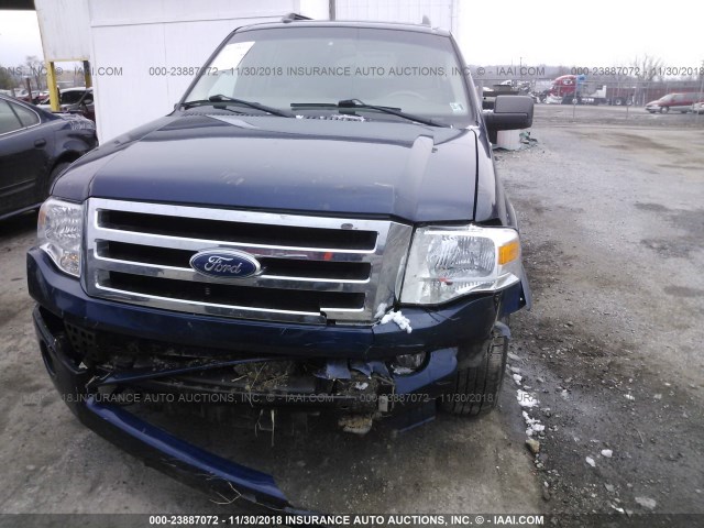 1FMJU1J51BEF37390 - 2011 FORD EXPEDITION XLT/KING RANCH BLUE photo 6
