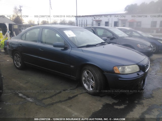 YV1RS592162554335 - 2006 VOLVO S60 2.5T BLUE photo 1