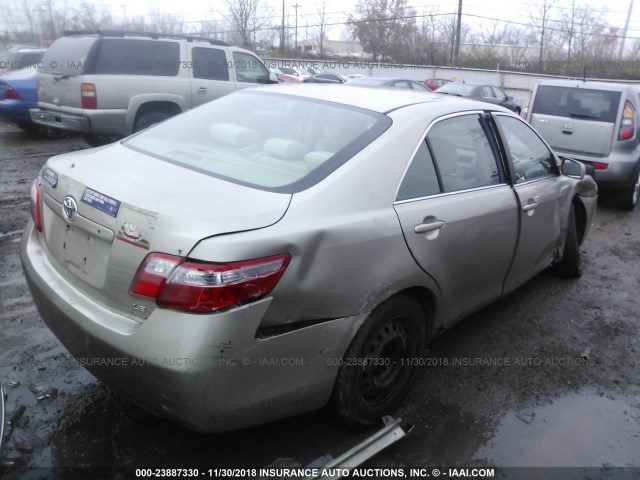 4T1BE46K99U849099 - 2009 TOYOTA CAMRY SE/LE/XLE GOLD photo 4