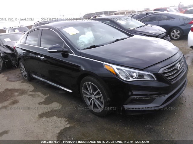 5NPE34AB7FH102721 - 2015 HYUNDAI SONATA SPORT/LIMITED BLACK photo 1