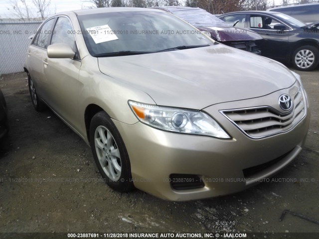 4T4BF3EKXBR099376 - 2011 TOYOTA CAMRY SE/LE/XLE GOLD photo 1